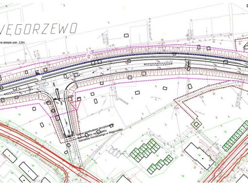 Projekt rozbudowy drogi wojewódzkiej nr 650 na odc. Węgorzewo-Banie Mazurskie